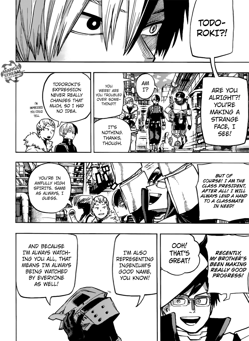 My Hero Academia, chapter 202