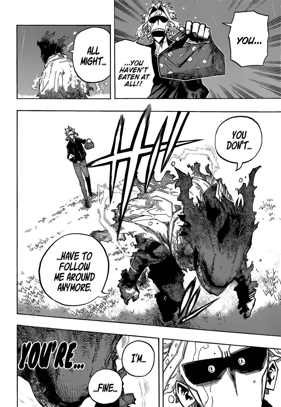 My Hero Academia, chapter 317