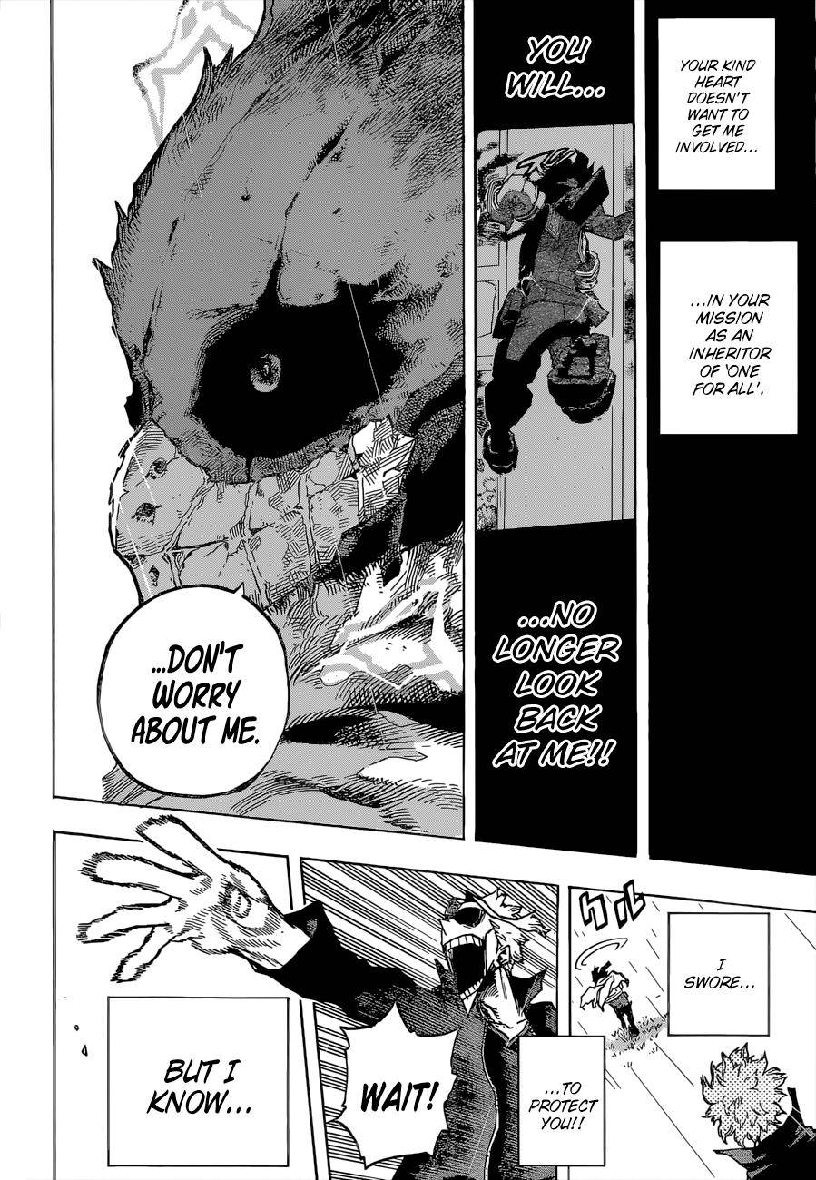 My Hero Academia, chapter 317