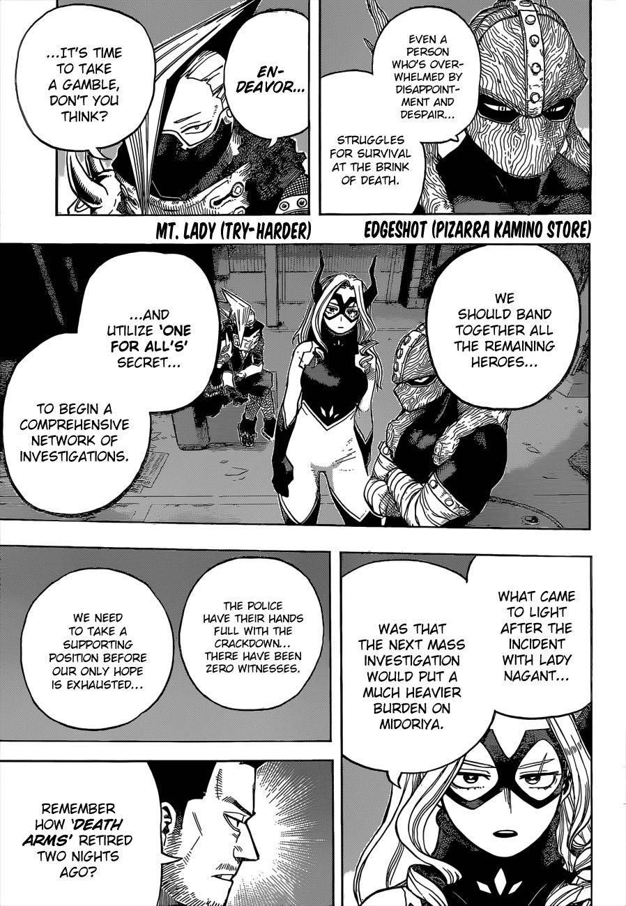 My Hero Academia, chapter 317