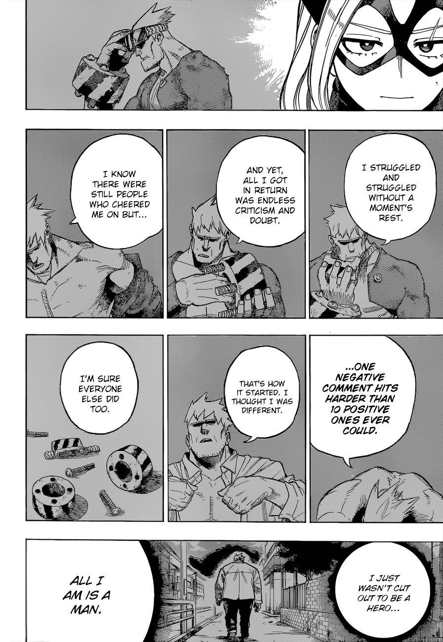 My Hero Academia, chapter 317