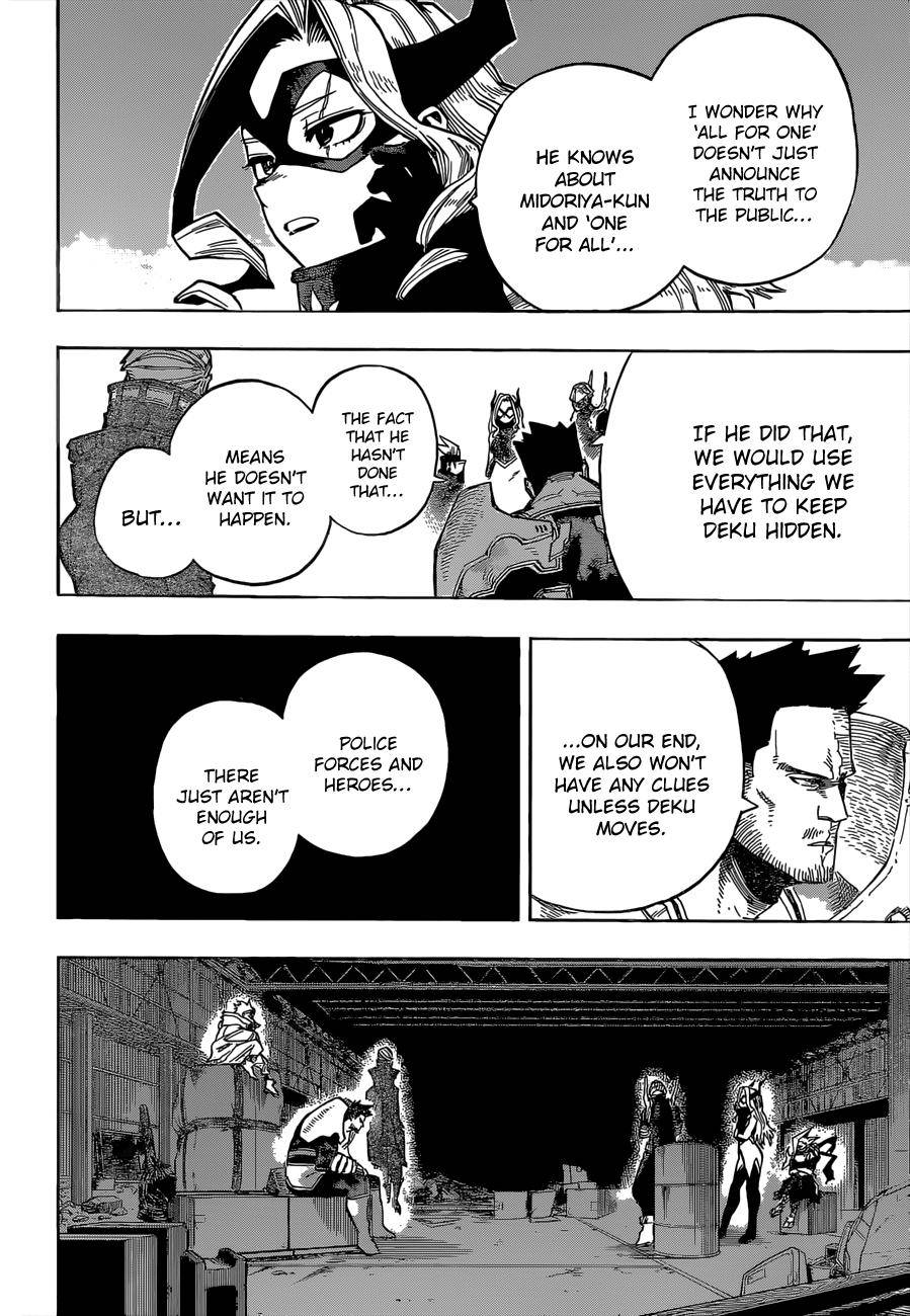 My Hero Academia, chapter 317