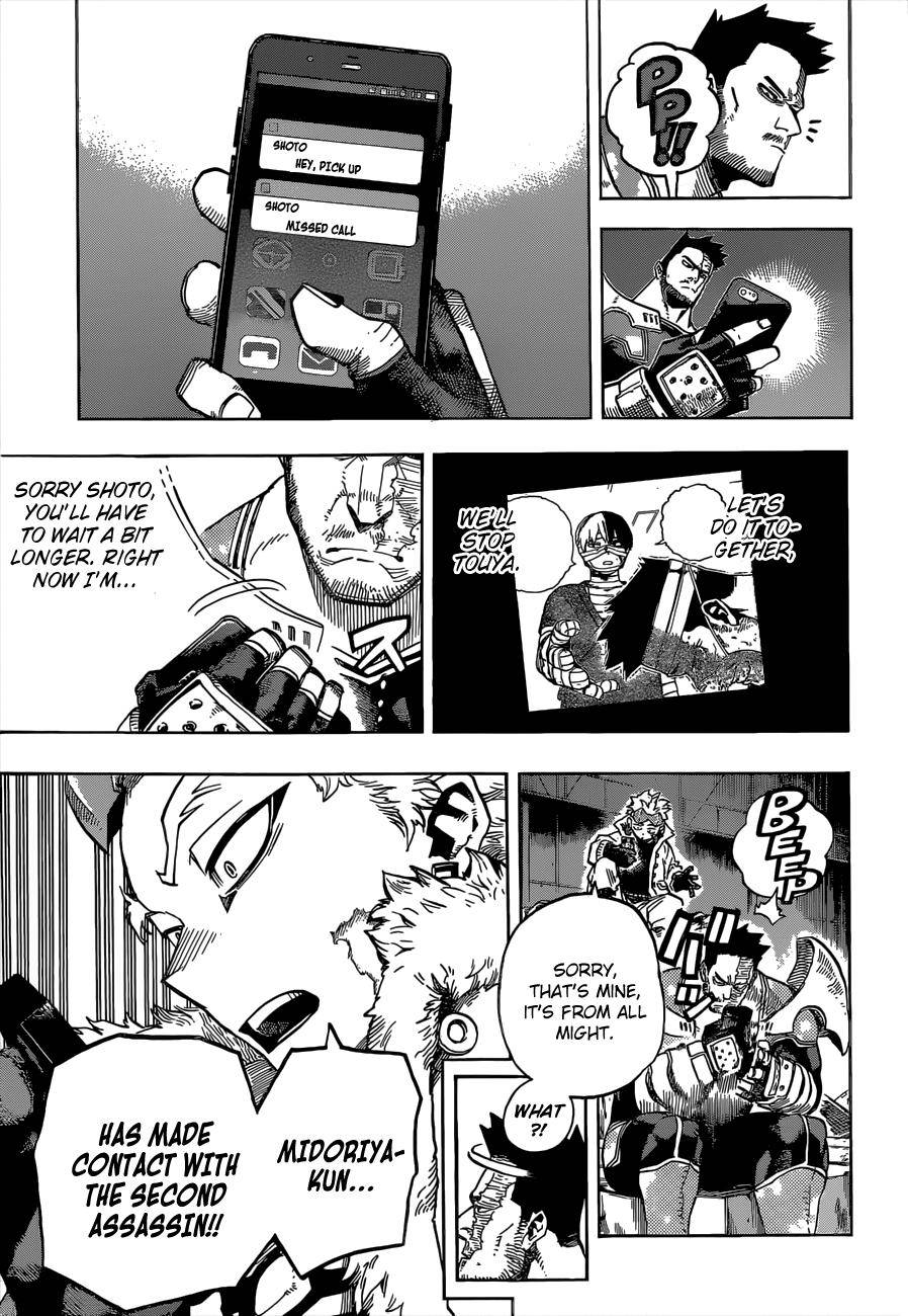 My Hero Academia, chapter 317