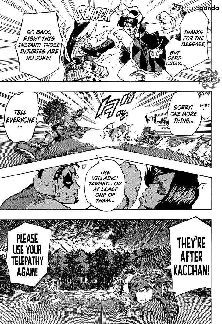 My Hero Academia, chapter 78