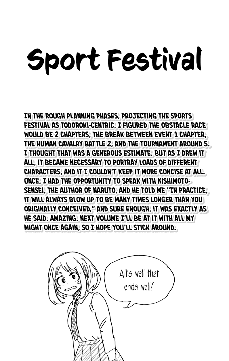 My Hero Academia, chapter 44.5