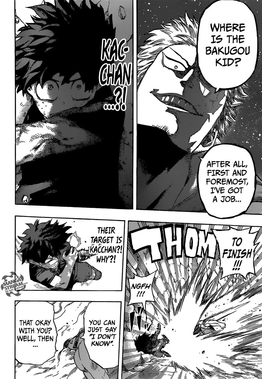 My Hero Academia, chapter 75