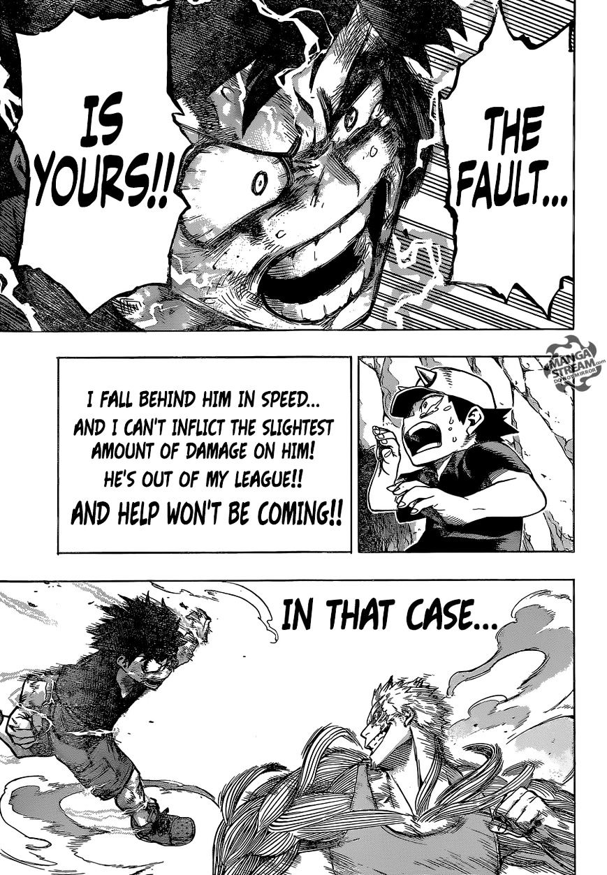 My Hero Academia, chapter 75