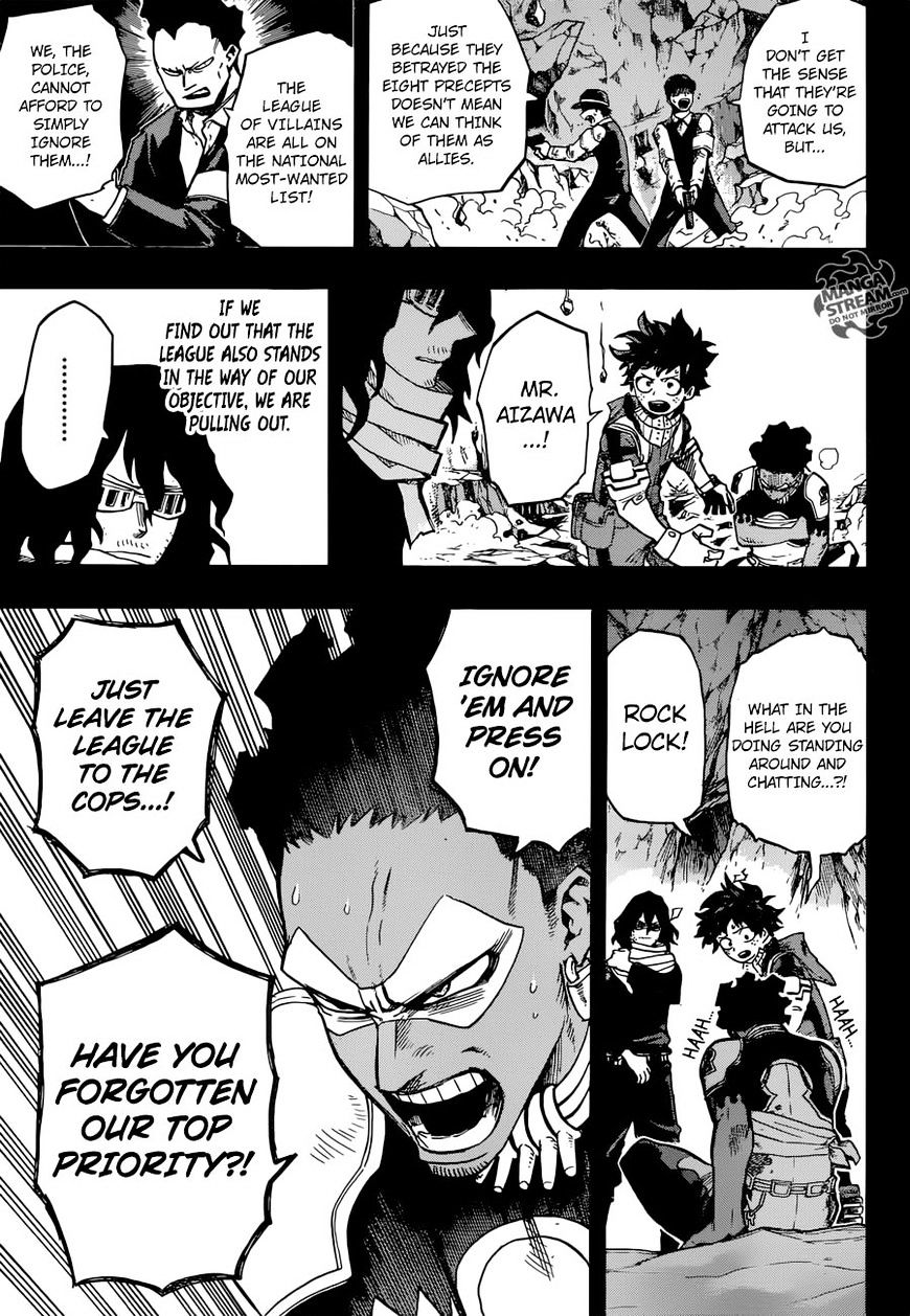 My Hero Academia, chapter 153