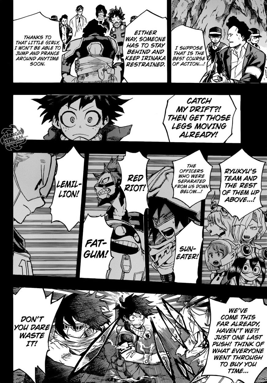 My Hero Academia, chapter 153