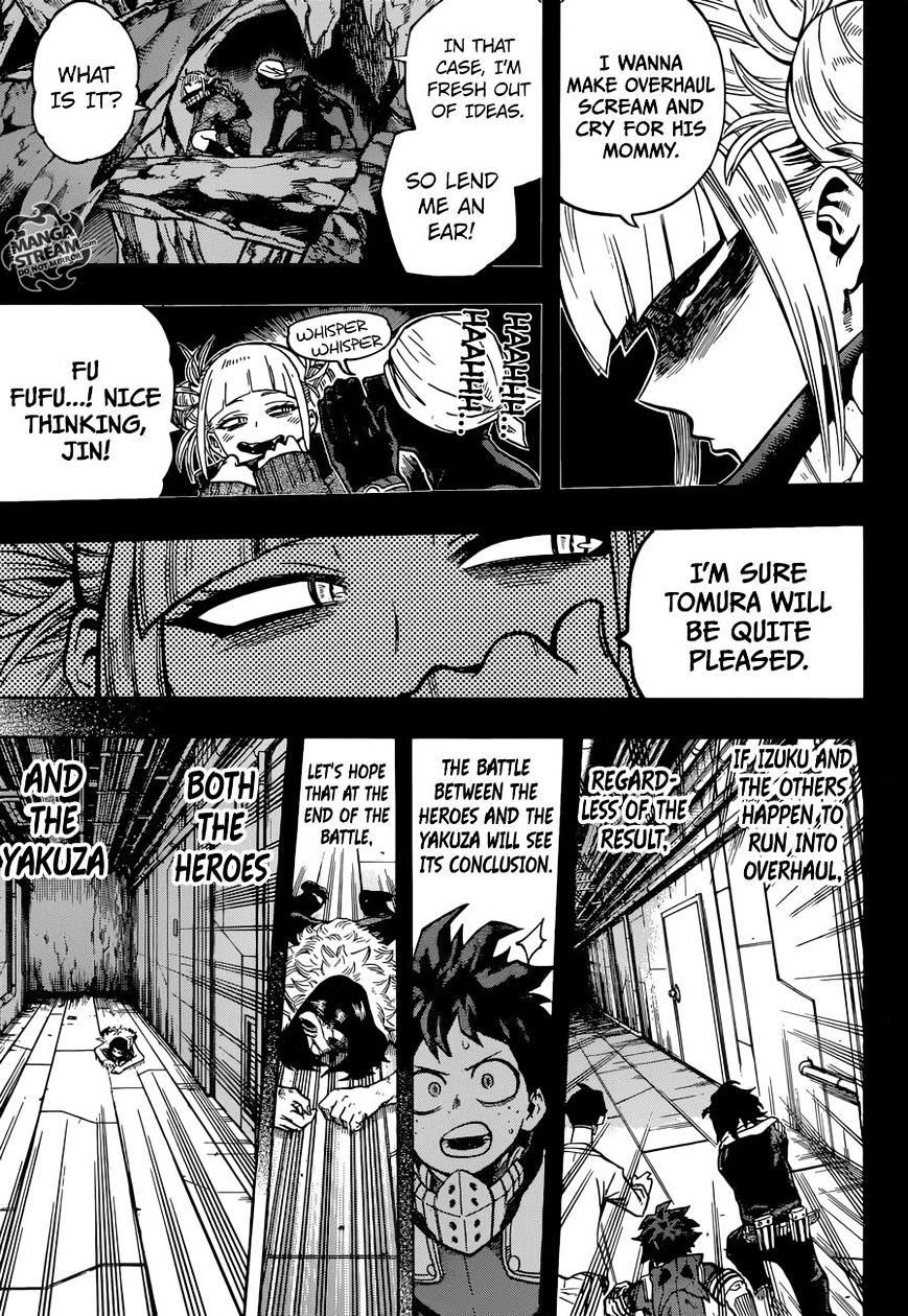 My Hero Academia, chapter 153