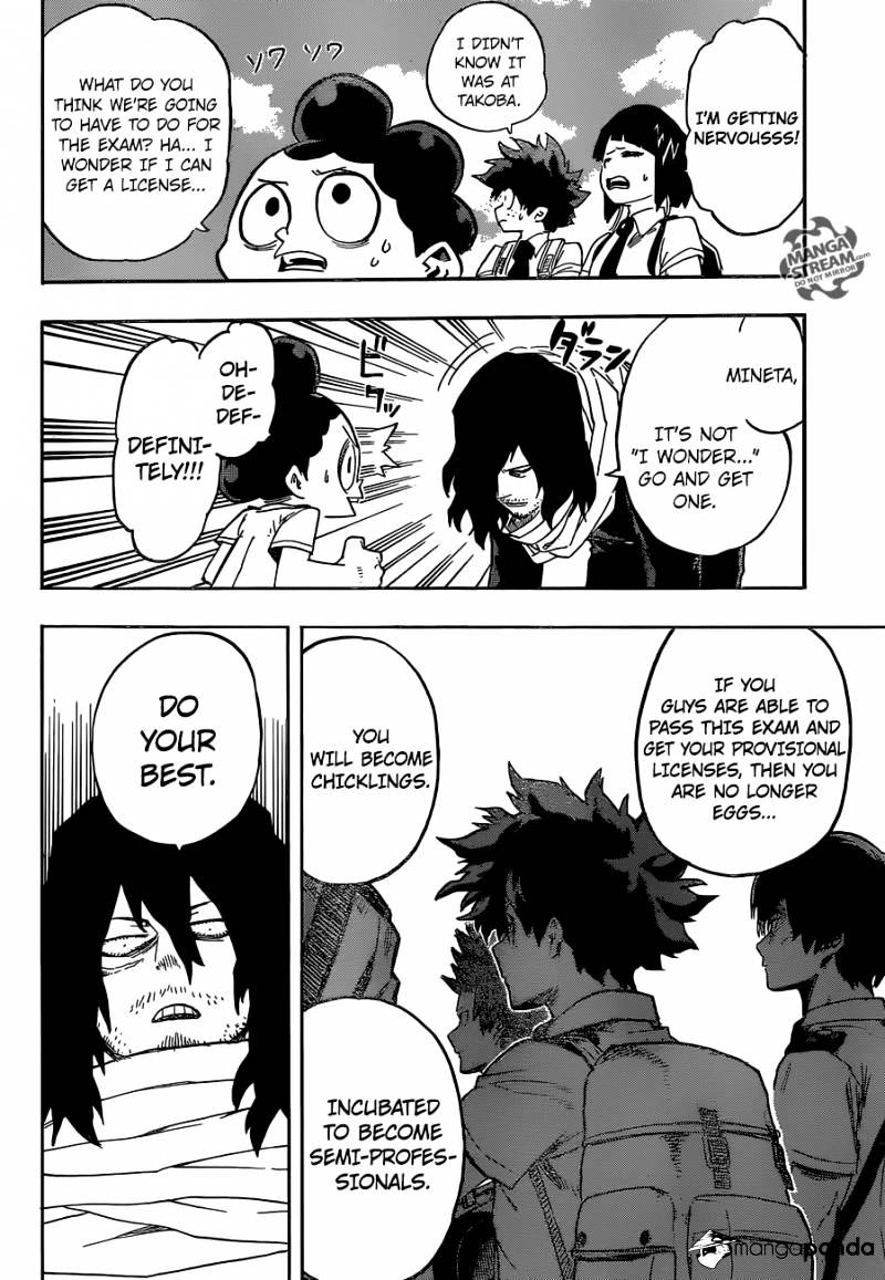 My Hero Academia, chapter 102