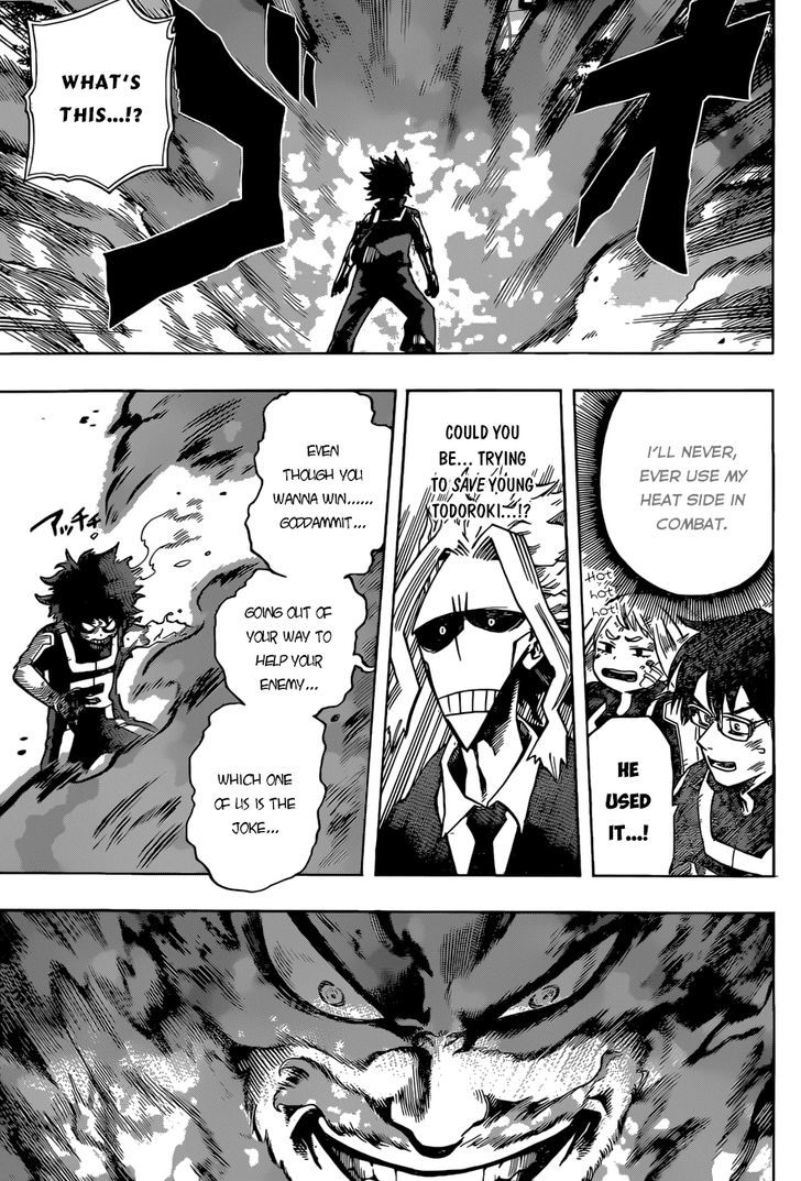 My Hero Academia, chapter 39