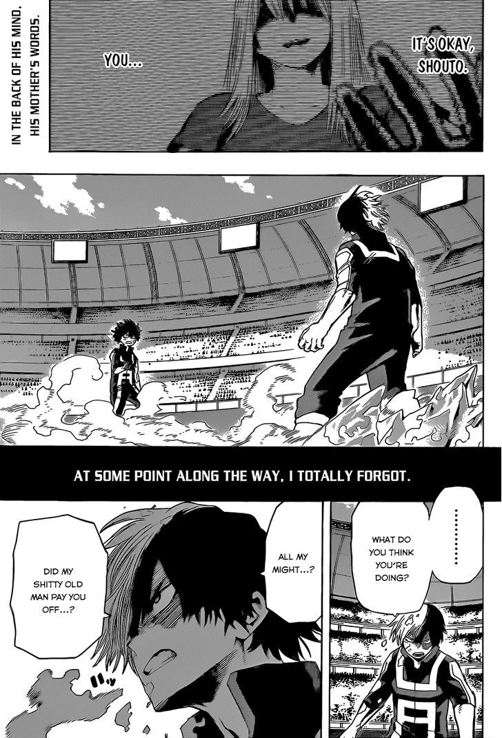 My Hero Academia, chapter 39