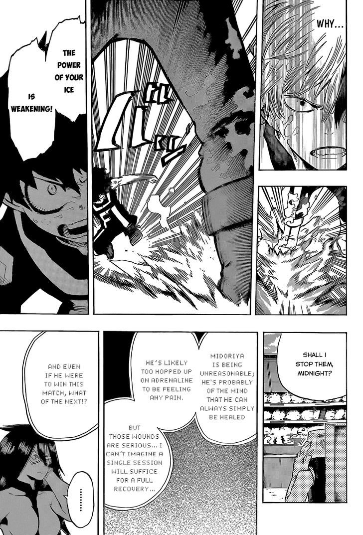 My Hero Academia, chapter 39