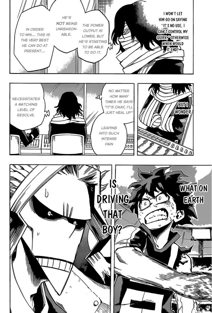 My Hero Academia, chapter 39