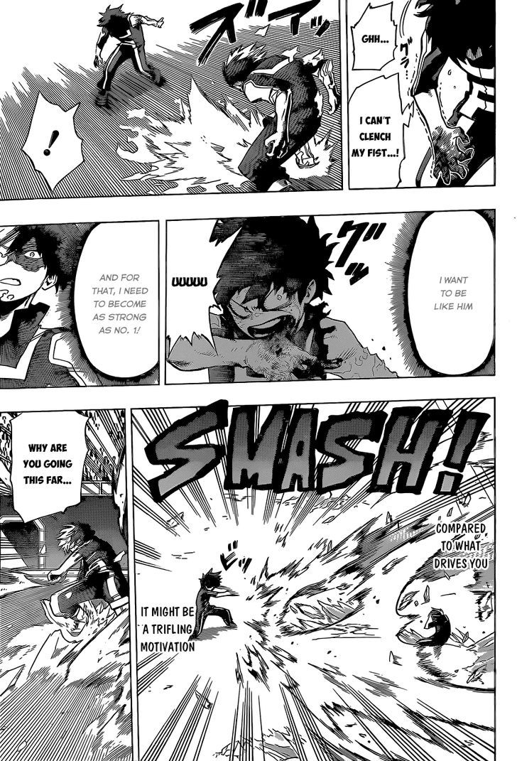 My Hero Academia, chapter 39