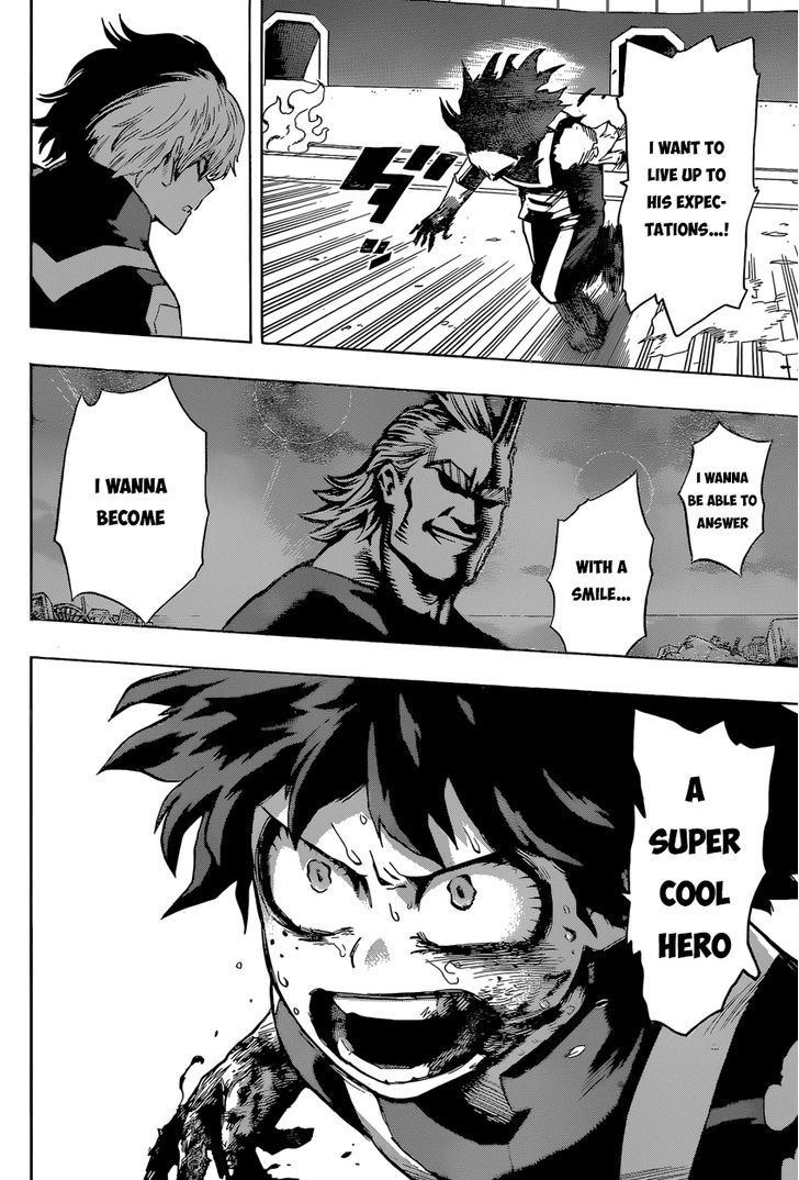 My Hero Academia, chapter 39