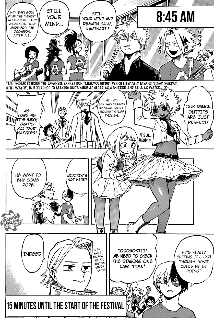 My Hero Academia, chapter 177