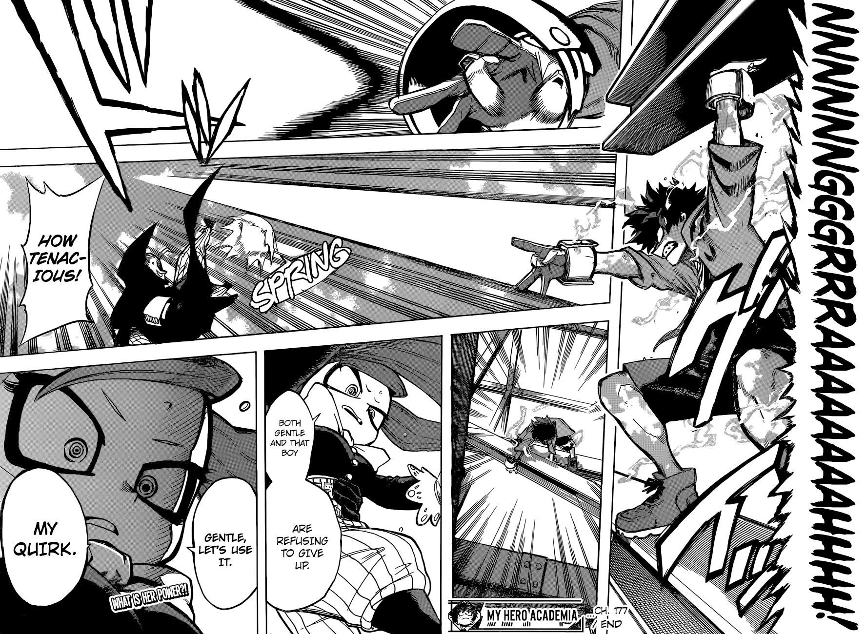 My Hero Academia, chapter 177