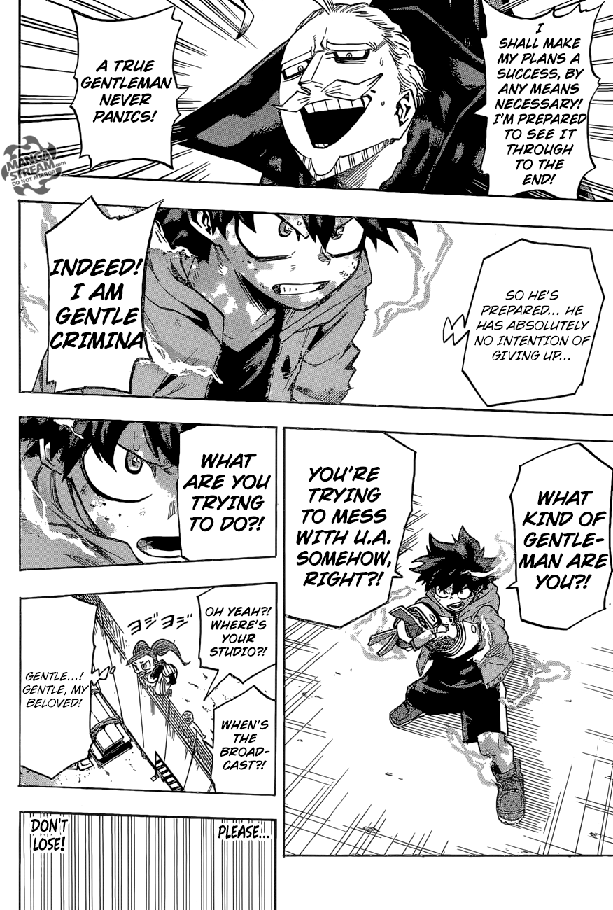 My Hero Academia, chapter 177