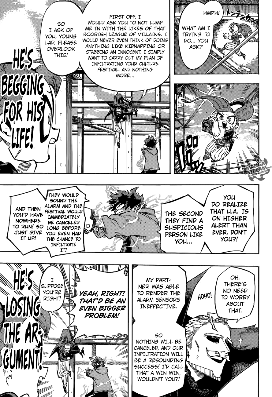 My Hero Academia, chapter 177