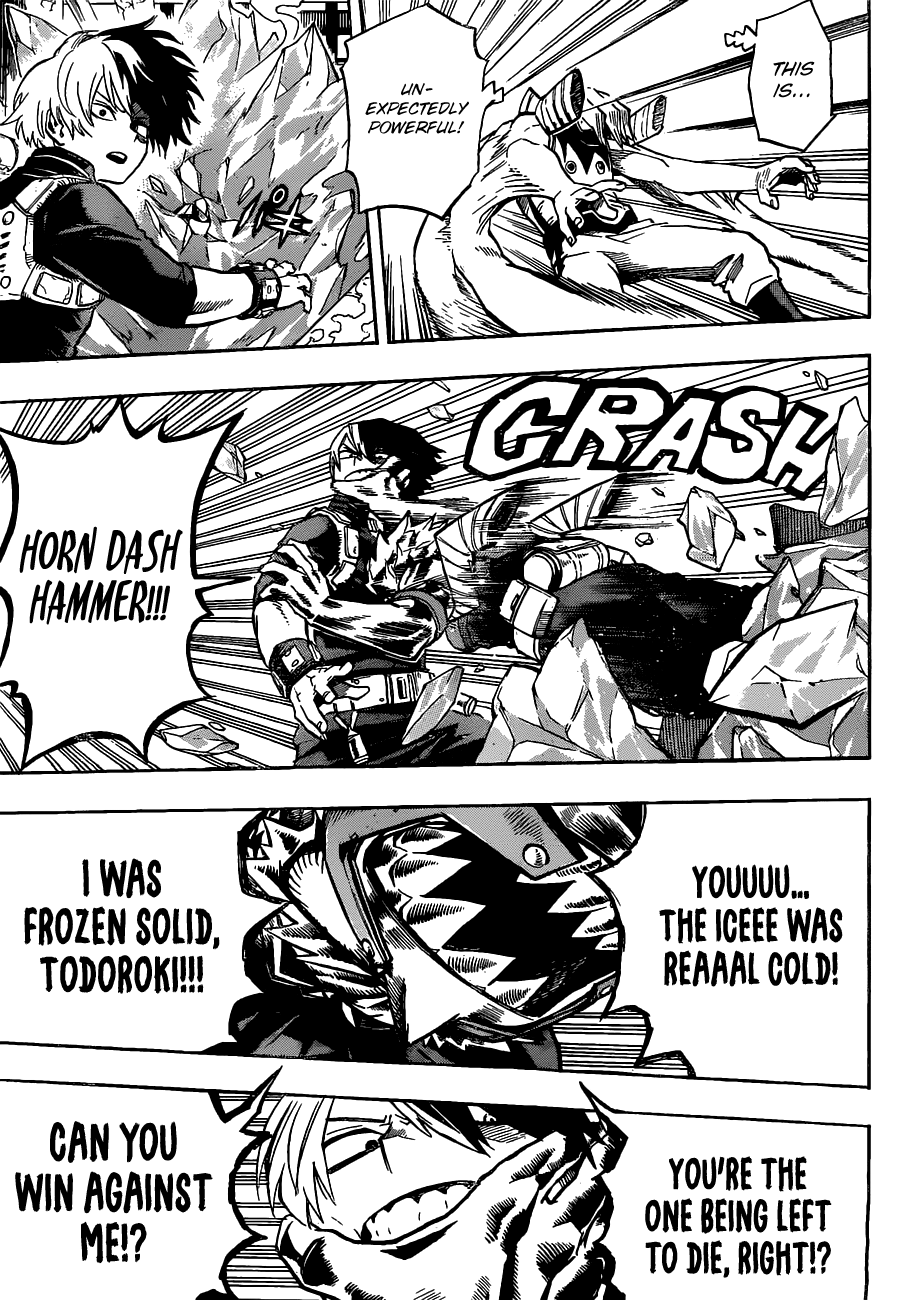 My Hero Academia, chapter 203