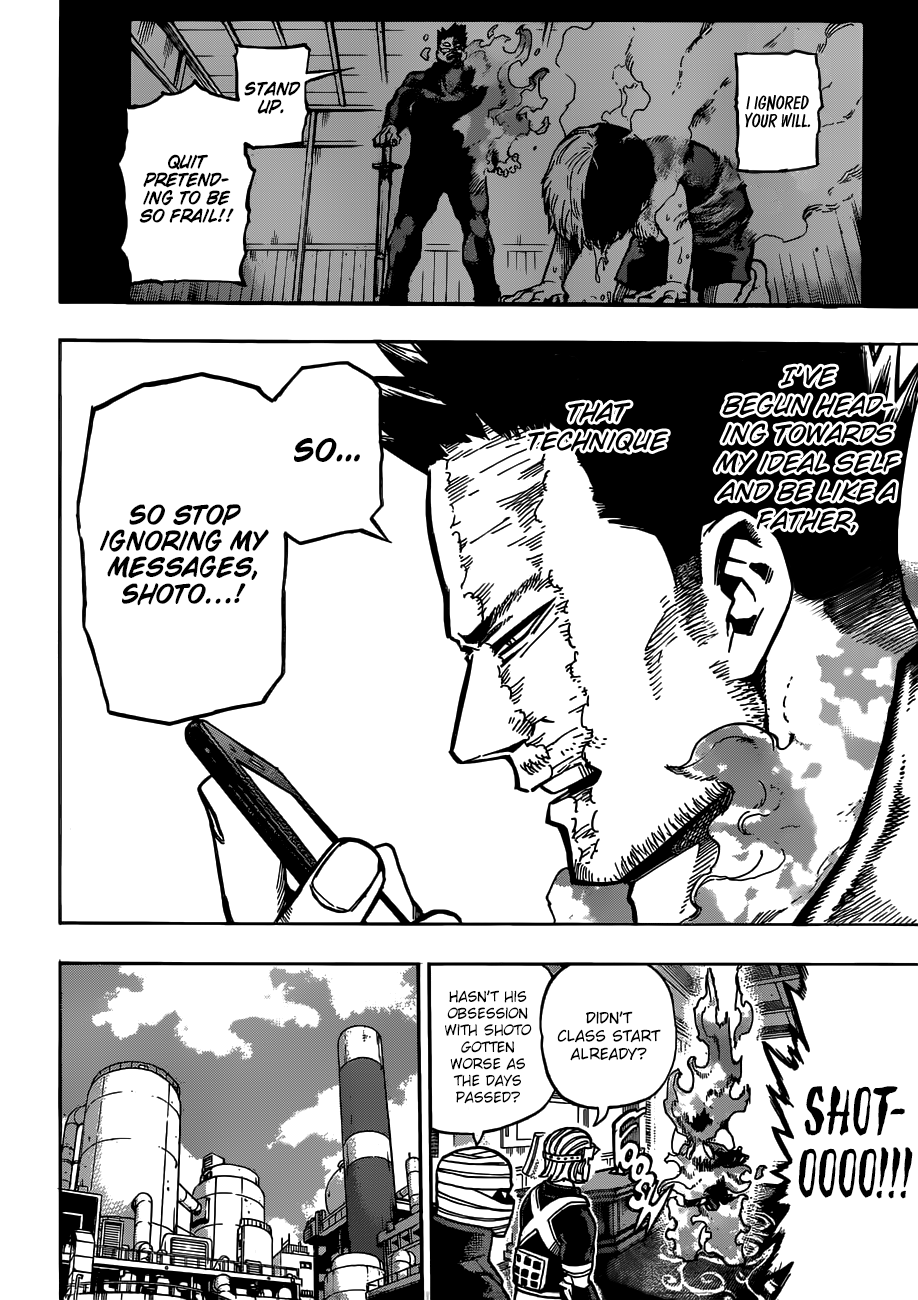 My Hero Academia, chapter 203