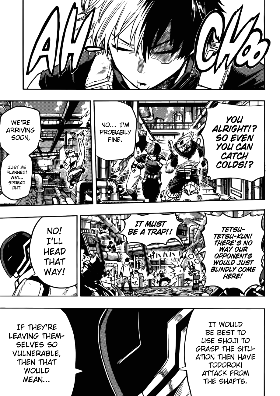 My Hero Academia, chapter 203