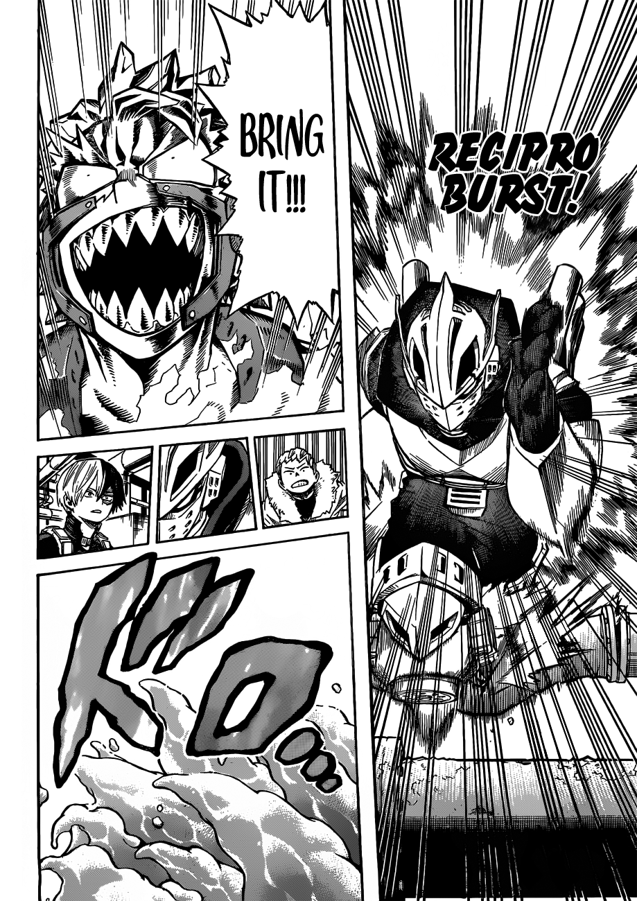 My Hero Academia, chapter 203