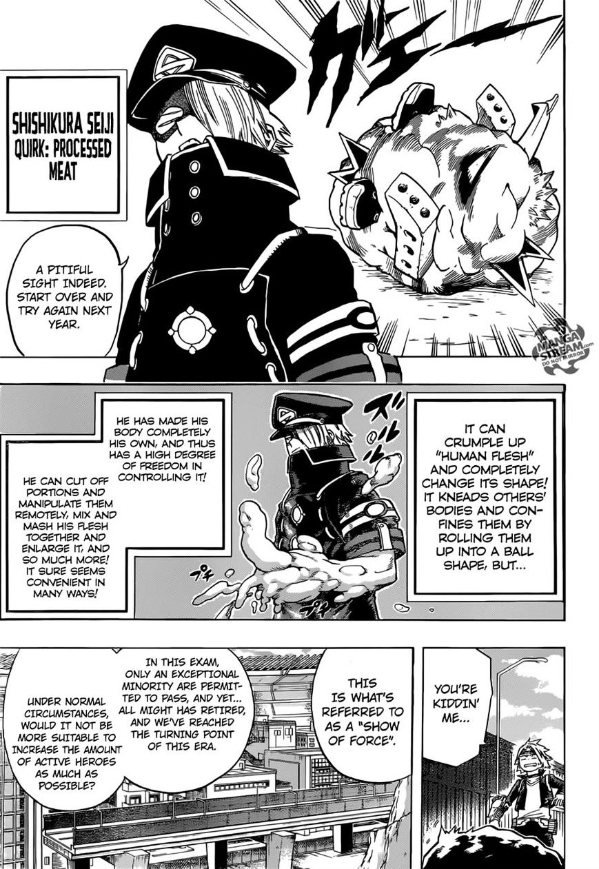 My Hero Academia, chapter 107