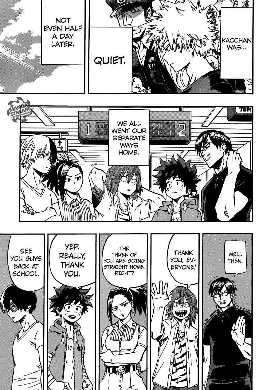 My Hero Academia, chapter 95