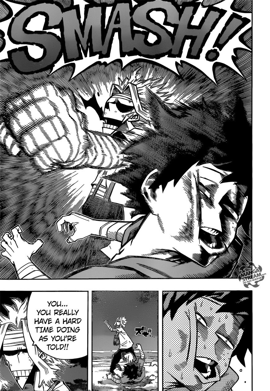 My Hero Academia, chapter 95