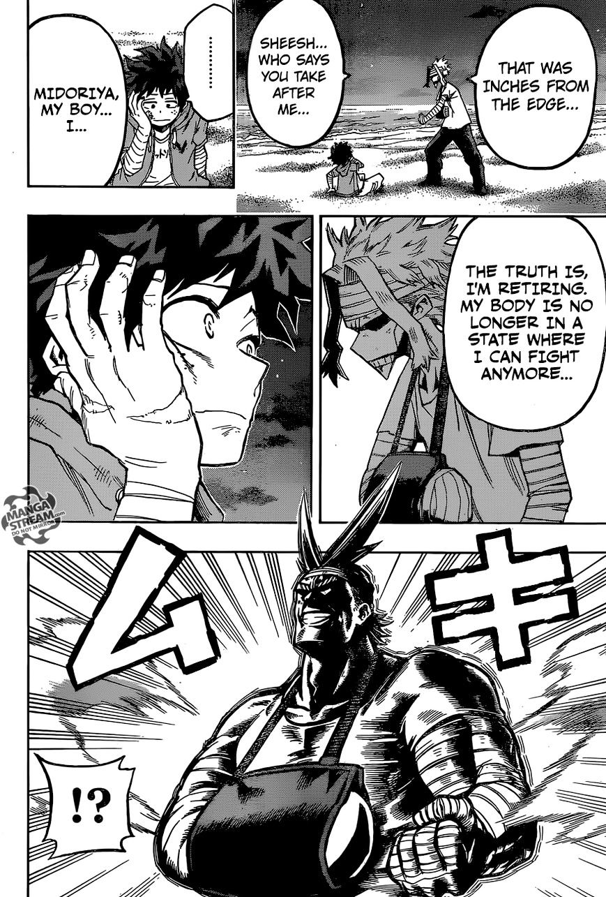 My Hero Academia, chapter 95