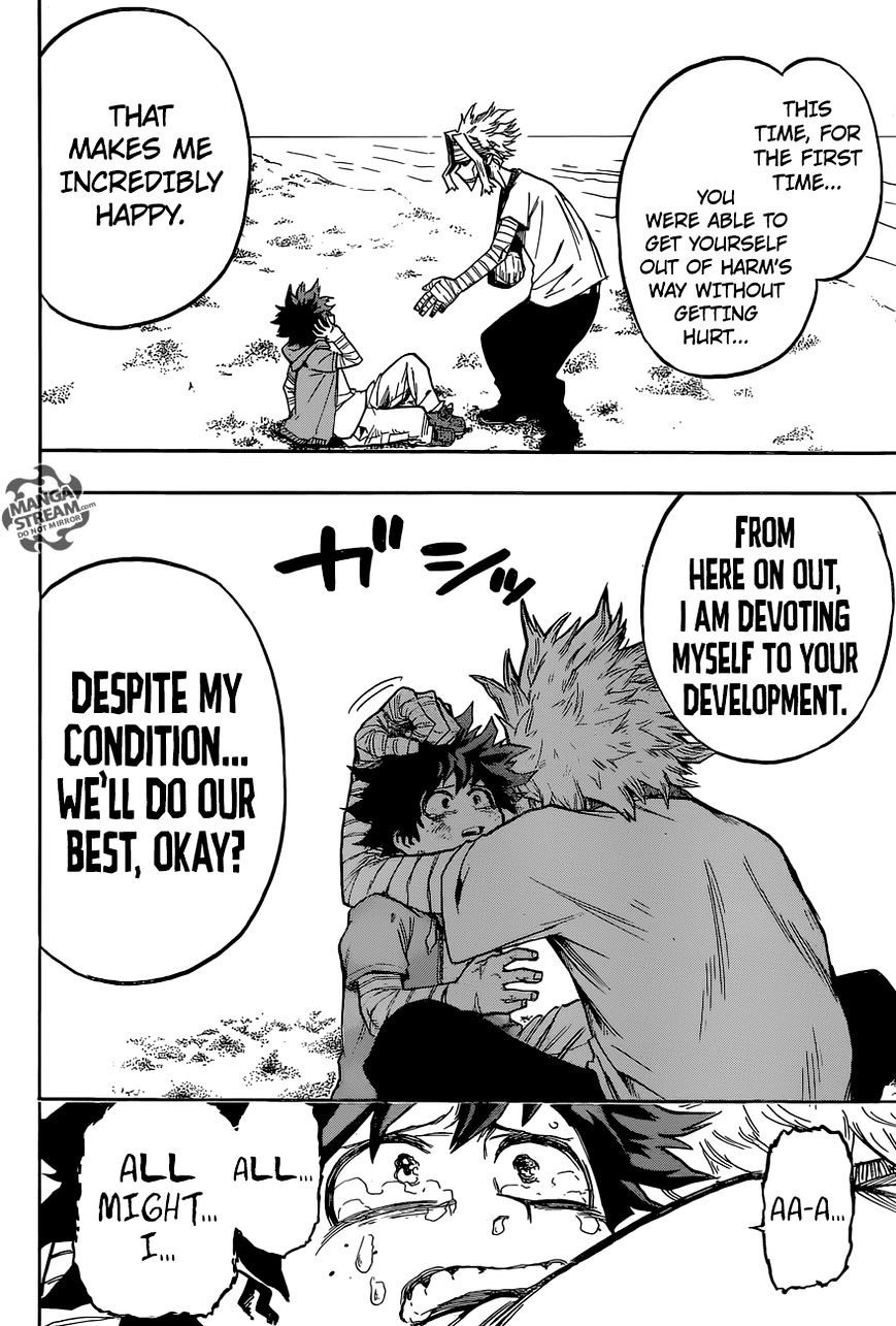 My Hero Academia, chapter 95