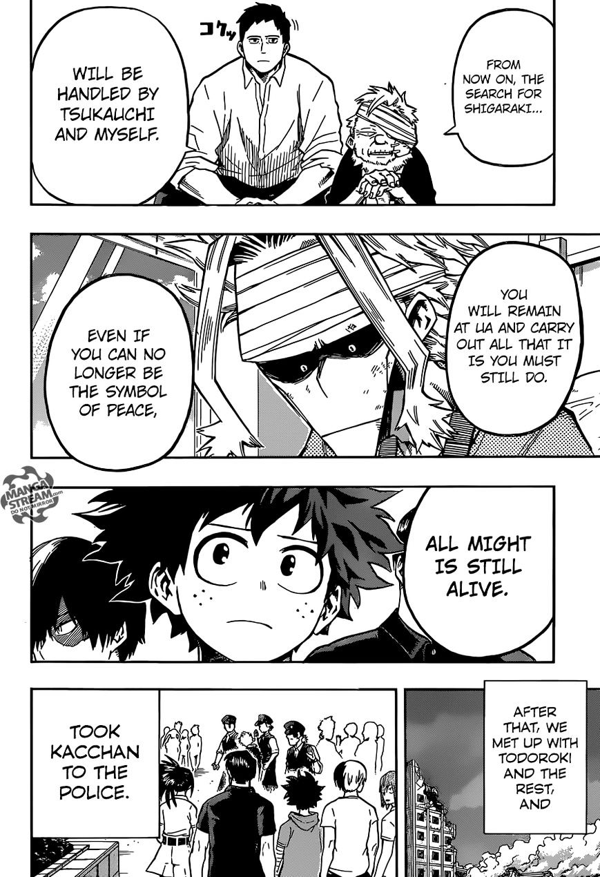 My Hero Academia, chapter 95