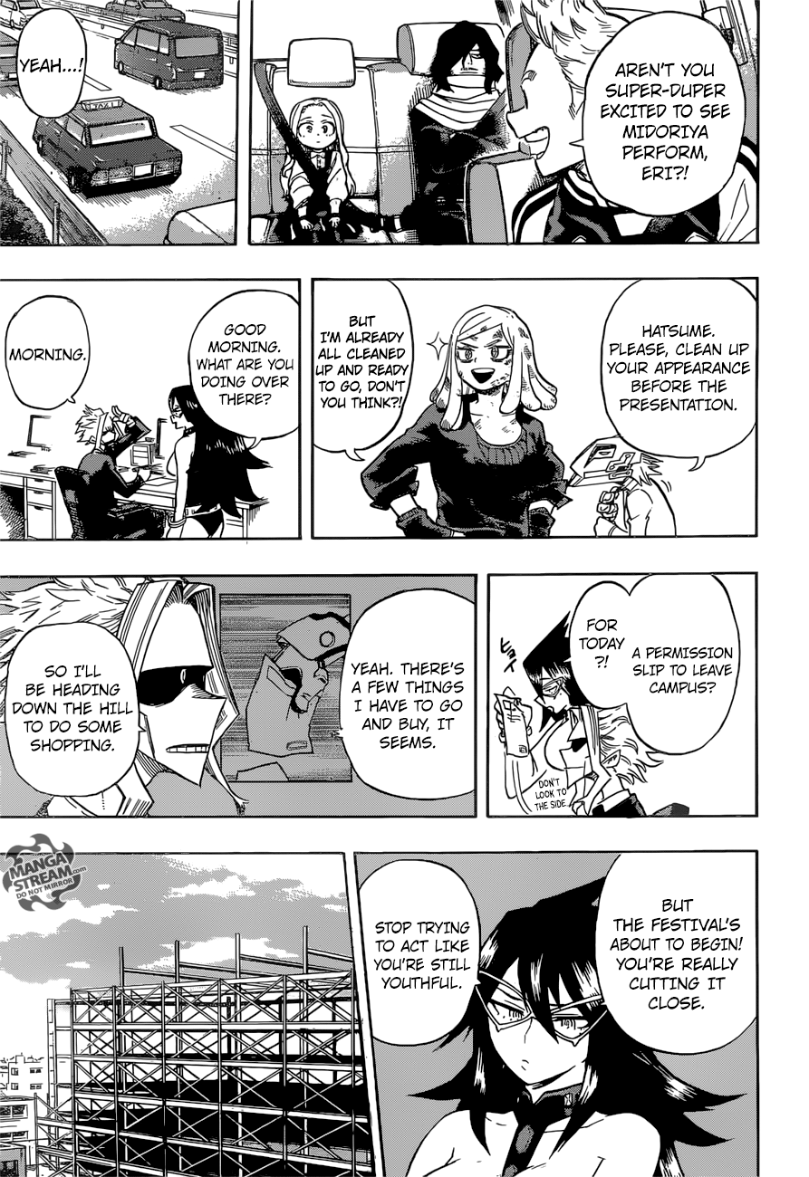 My Hero Academia, chapter 178