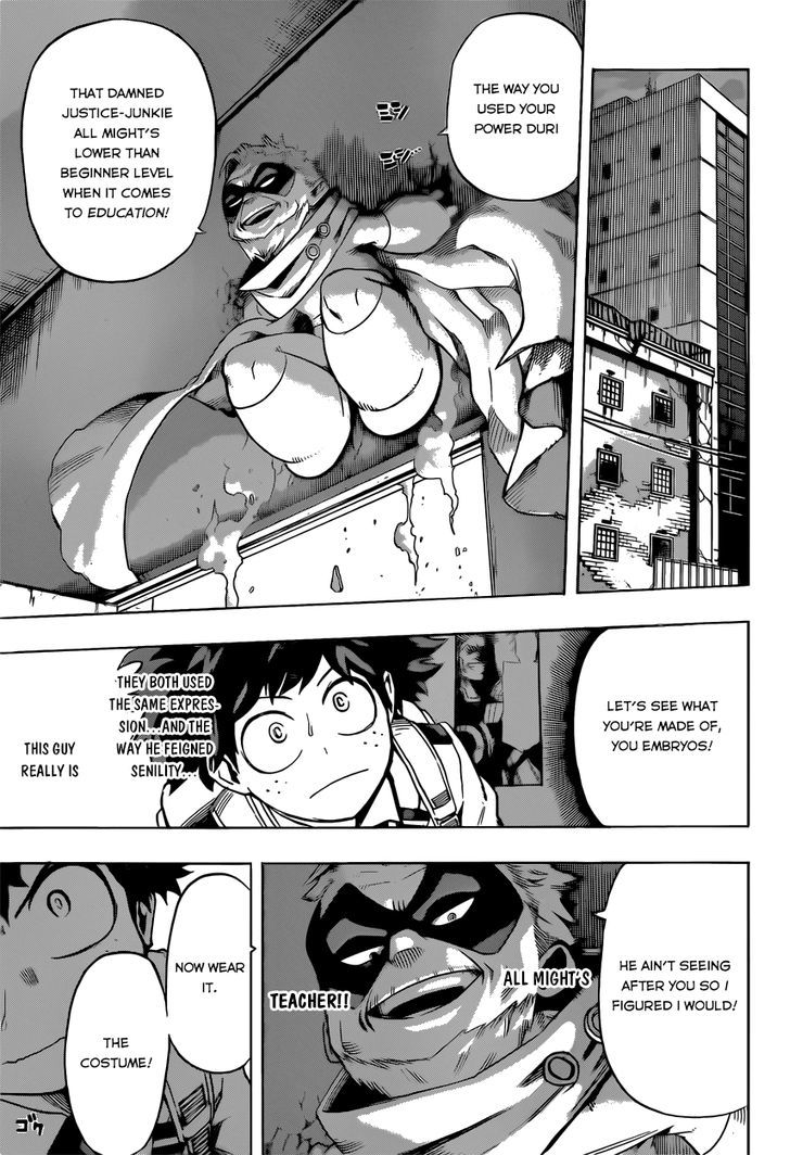 My Hero Academia, chapter 47