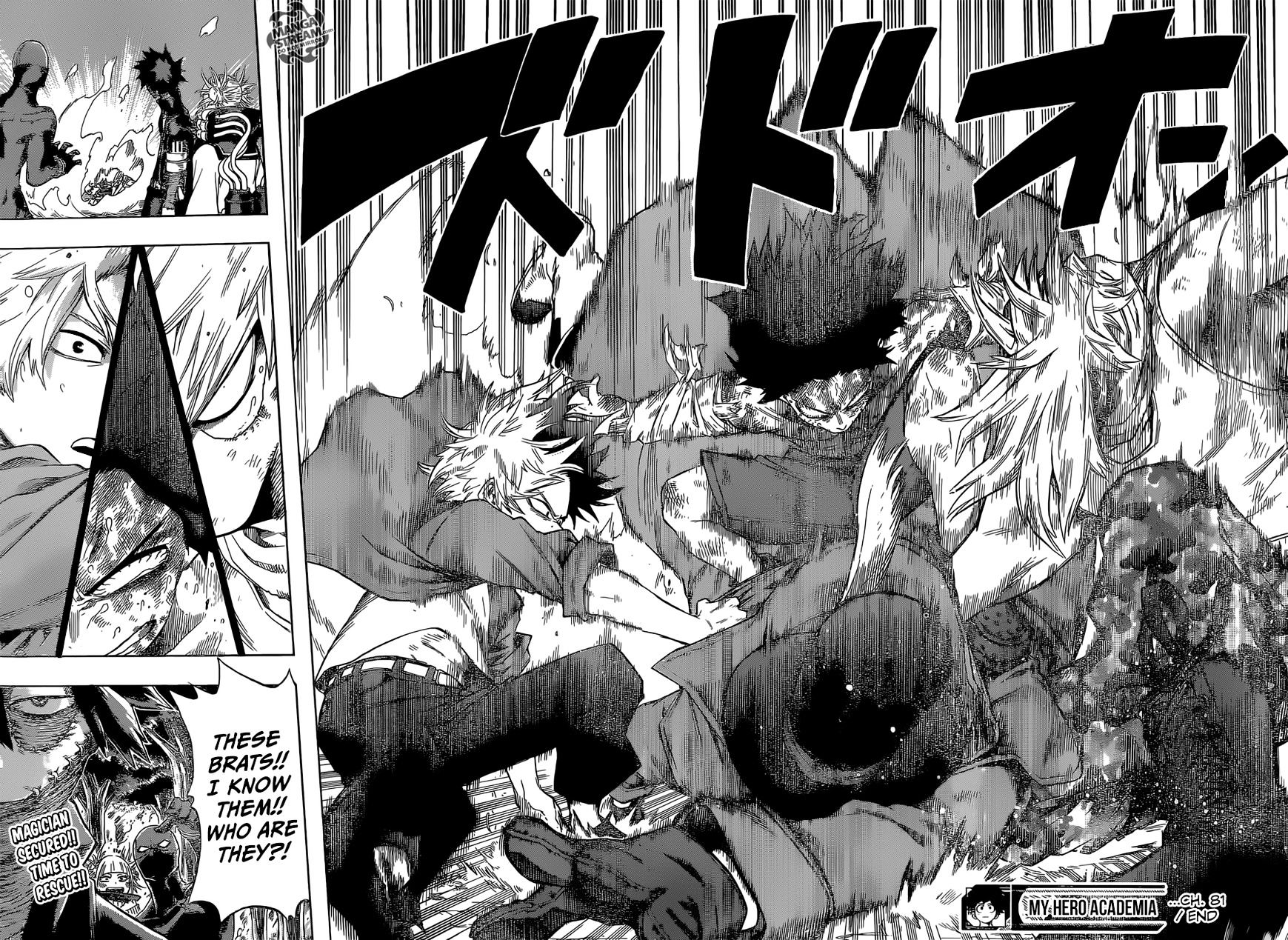 My Hero Academia, chapter 81