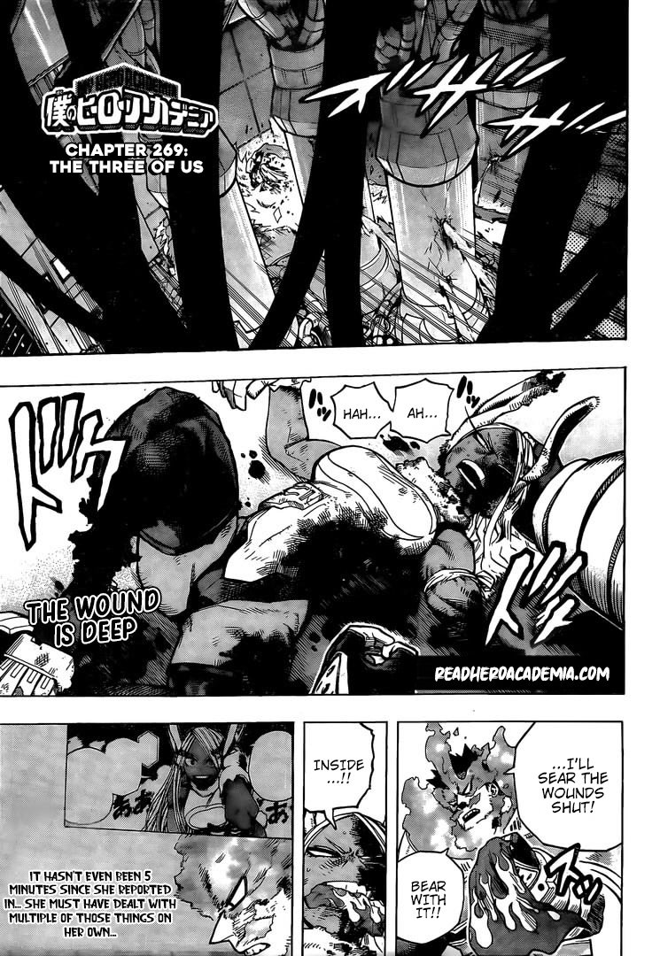 My Hero Academia, chapter 269