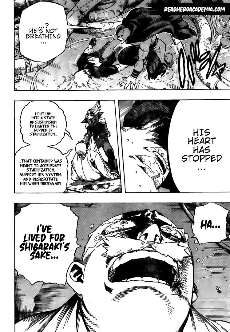 My Hero Academia, chapter 269