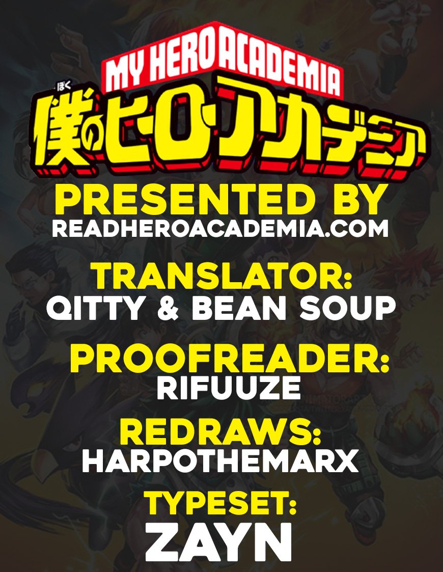 My Hero Academia, chapter 269