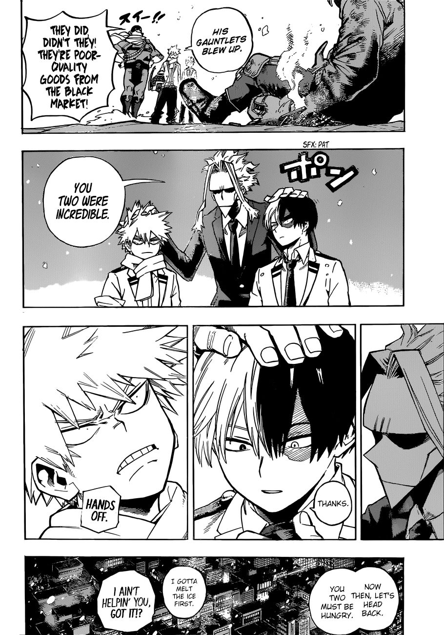 My Hero Academia, chapter 219