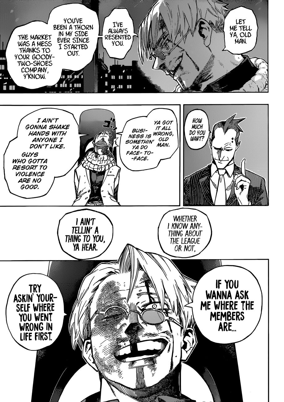 My Hero Academia, chapter 219