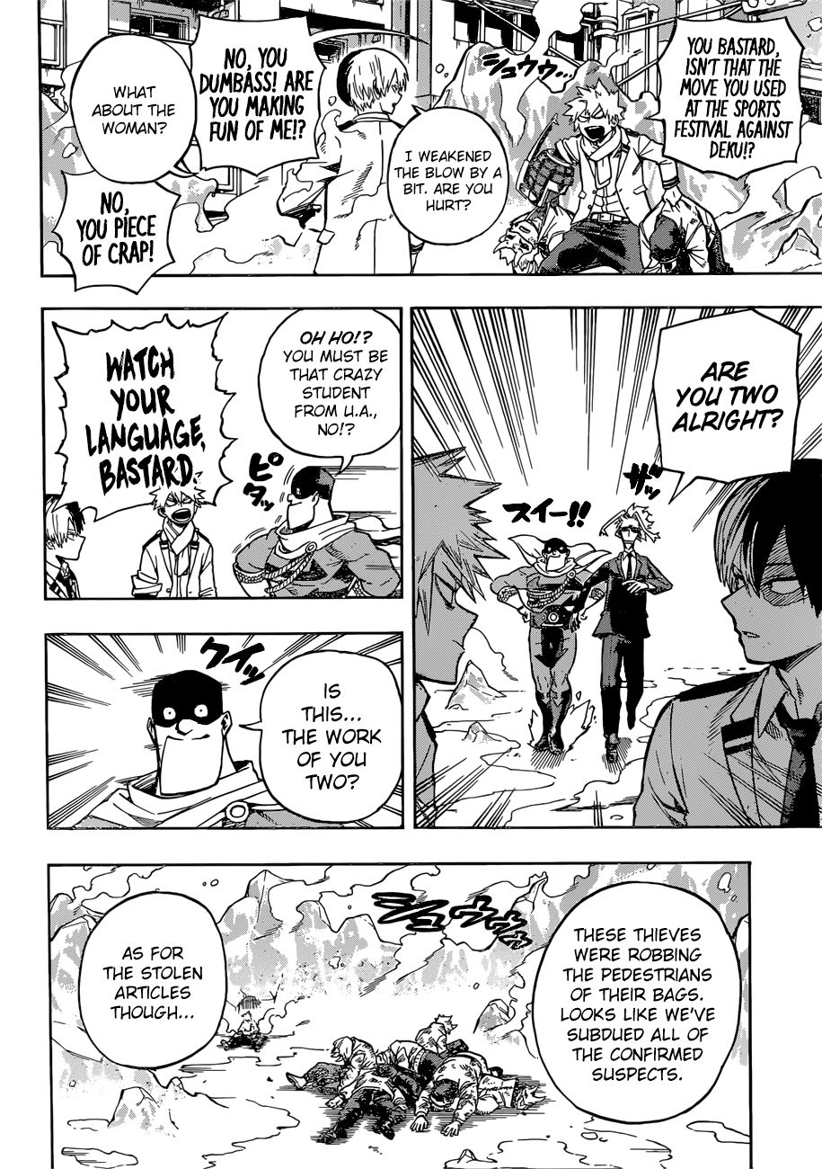 My Hero Academia, chapter 219