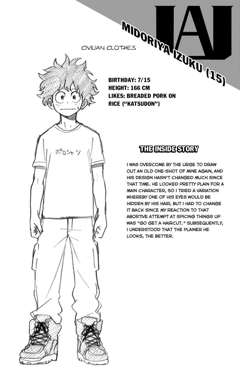 My Hero Academia, chapter 25.5