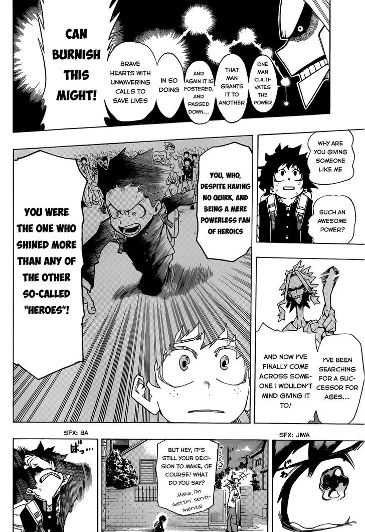 My Hero Academia, chapter 2