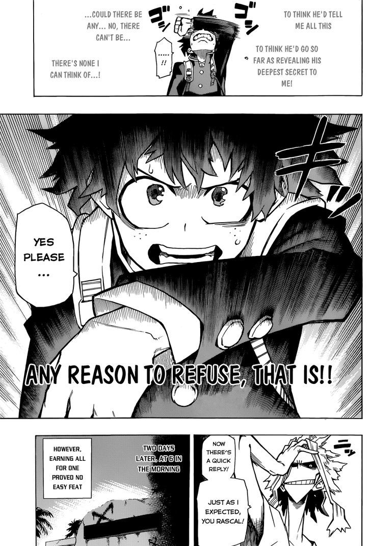 My Hero Academia, chapter 2