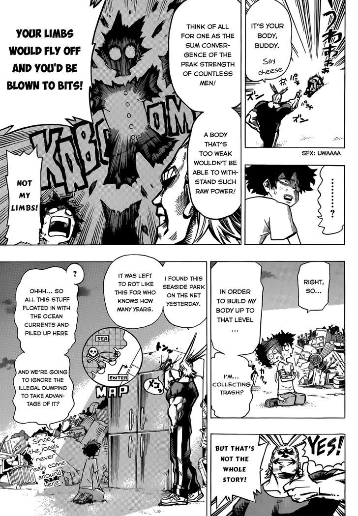 My Hero Academia, chapter 2