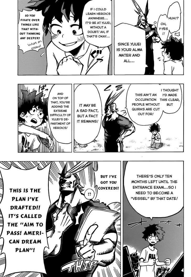 My Hero Academia, chapter 2