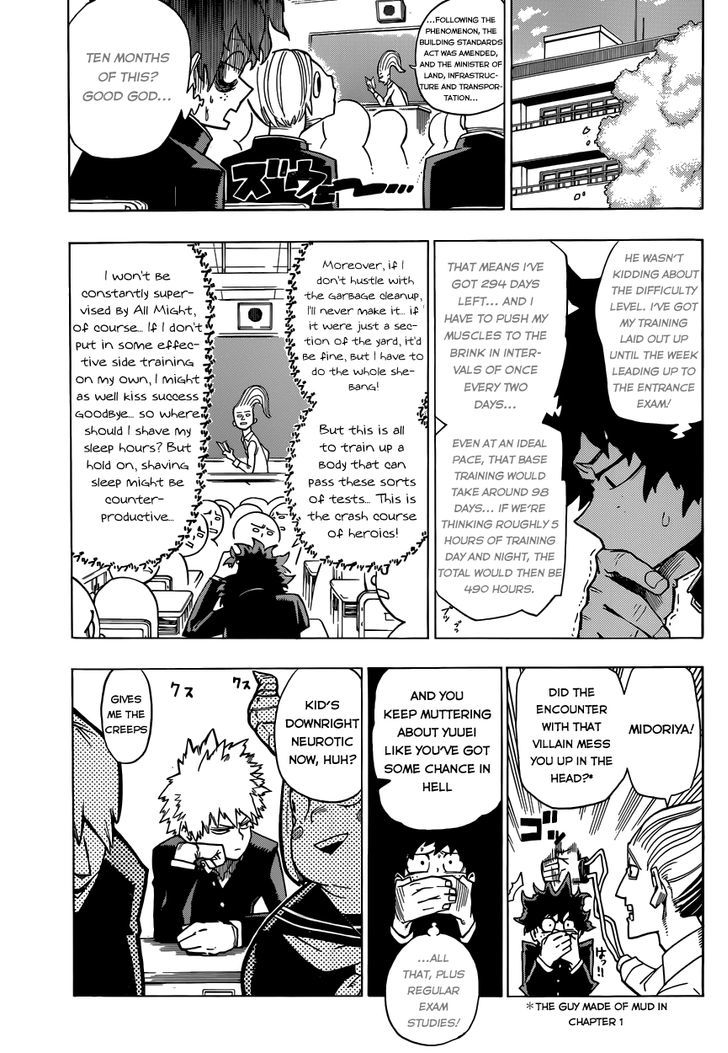 My Hero Academia, chapter 2